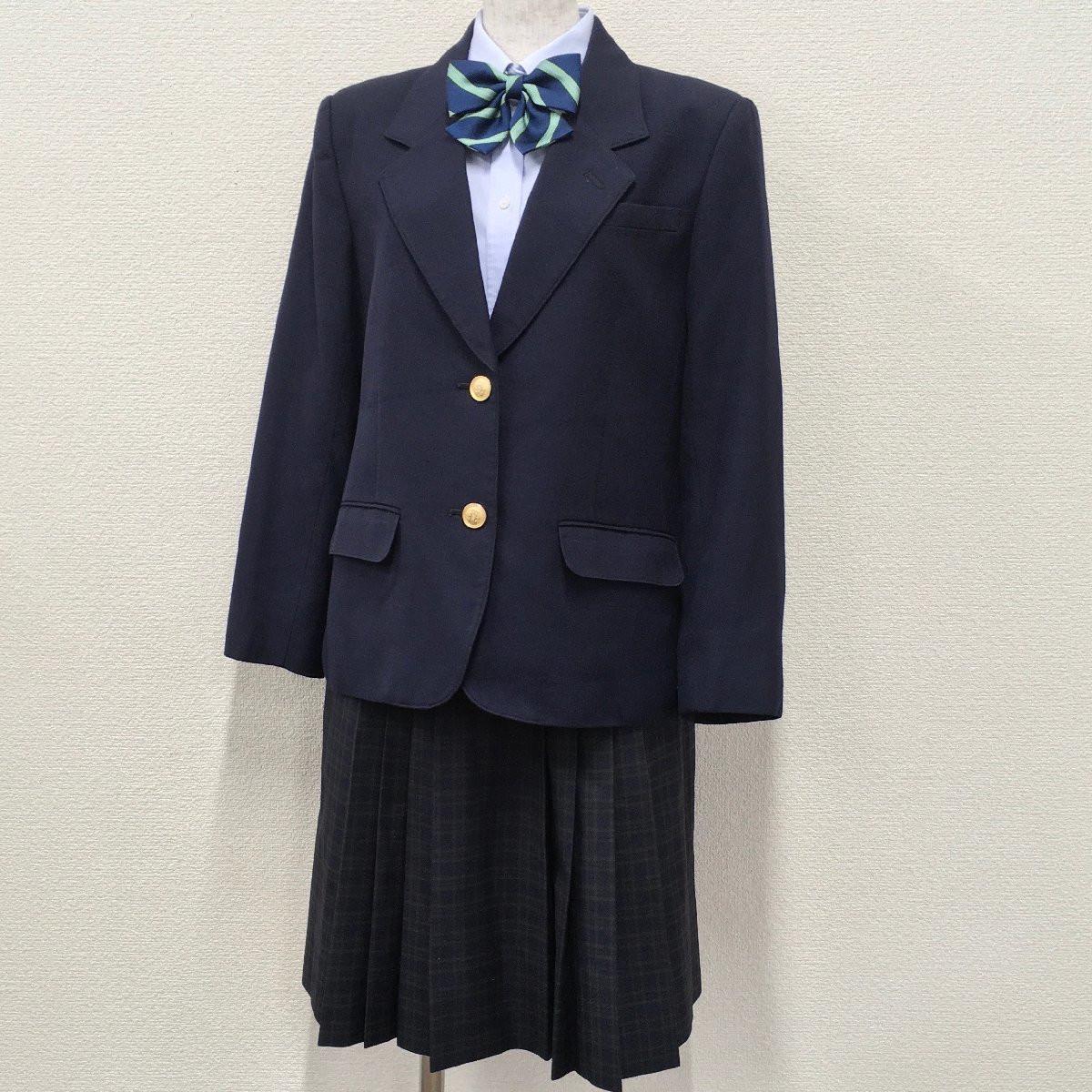 高い信頼 厚い信頼 栃木県 OT498-1(中古) 清原中学校(旧制服) /160/W60 6点セット 学生服
