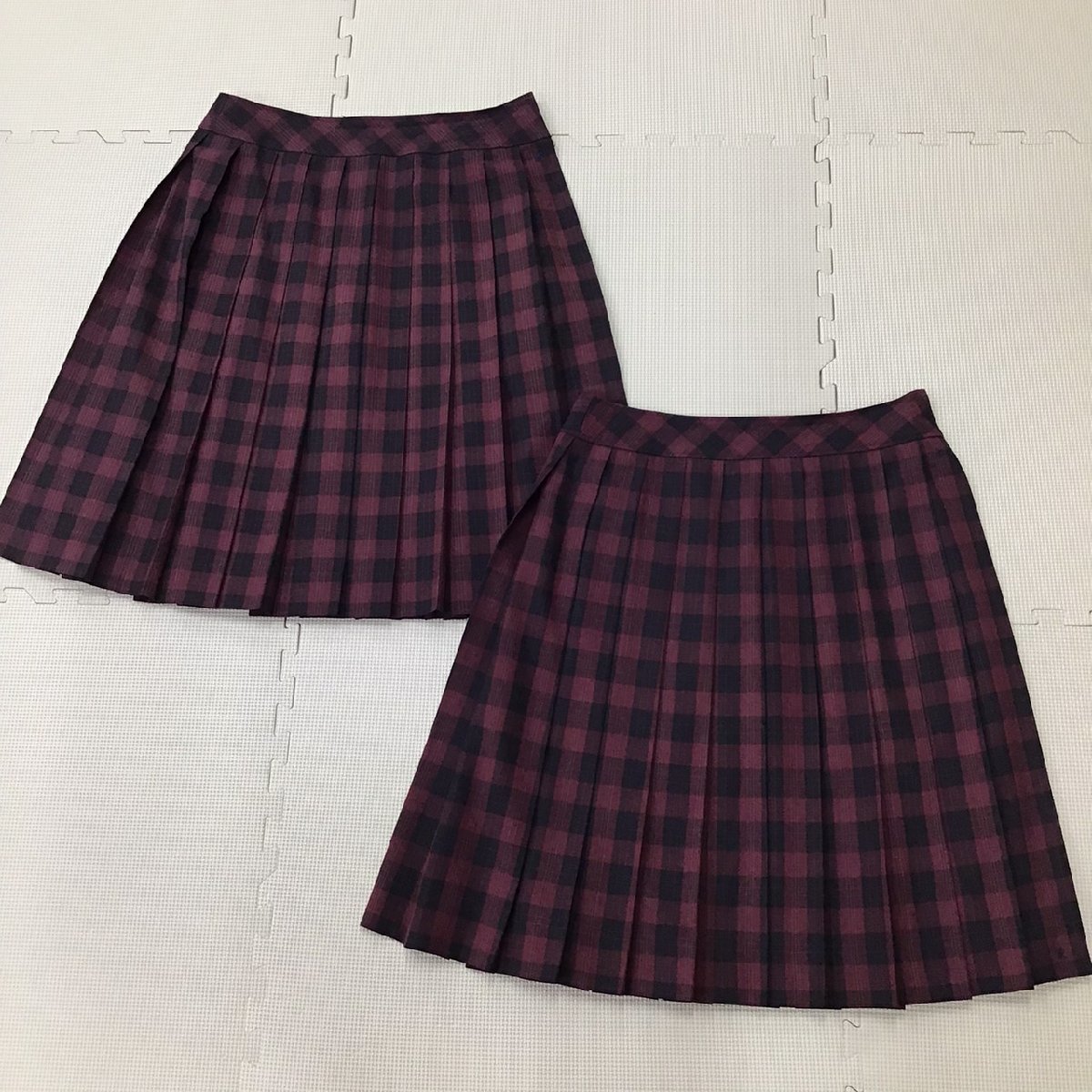 O232/(中古)兵庫県 農業高校 女子制服5点 /165A/L/W70/ブレザー/ブラウス/スカート/紺/チェック柄/SHIMOKAWA/冬服/夏服/制服/学生服_画像7