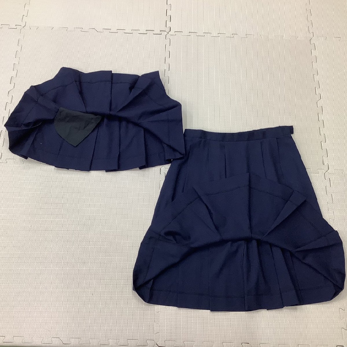 I191/Y(中古)福島県 郡山第六中学校 女子制服6点 /170A/W72/セーラー/スカート/成形スカーフ/夏服/合服/紺/OLIVE des OLVE/女子/卒業生品/_画像7