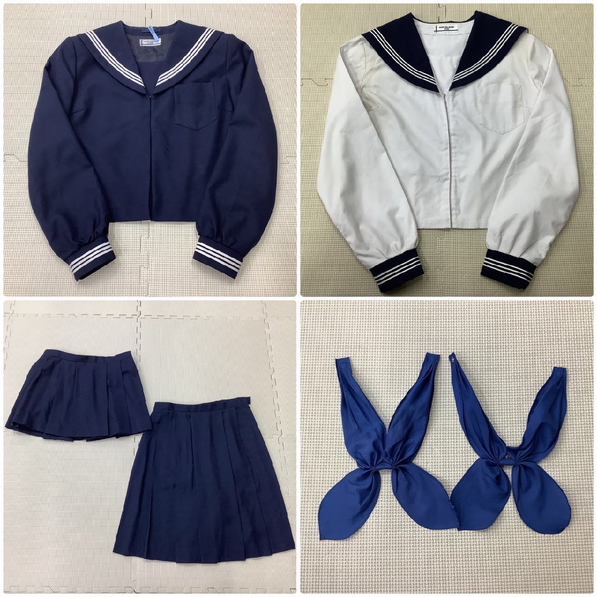 I191/Y(中古)福島県 郡山第六中学校 女子制服6点 /170A/W72 I191/Y(中古)福島県 郡山第六中学校 女子制服6点 /170A/W72