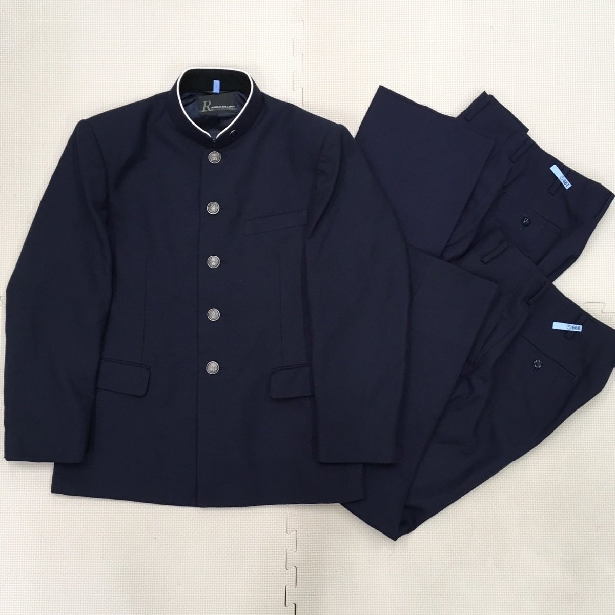 お歳暮 YS479 (箱)(中古) 11点セット 男子学生服 福山高校 鹿児島県 学生服