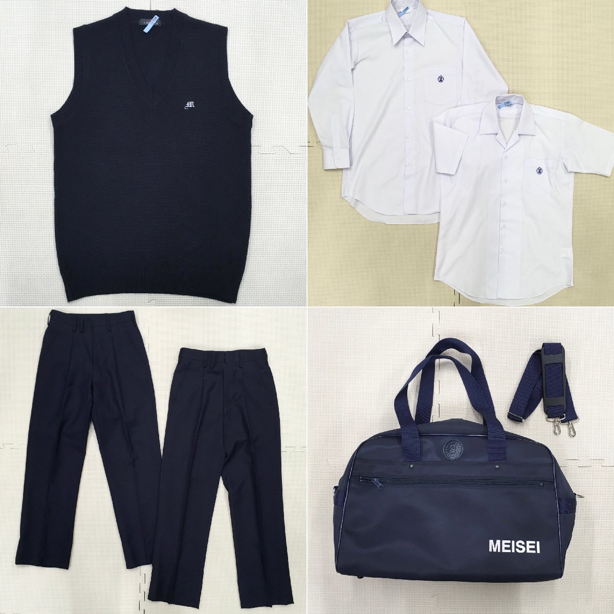 A287/S997(中古/箱)東京都 私立 明星中学校 男子制服9点 /B A287/S997(中古/箱)東京都 私立 明星中学校 男子制服9点 /B