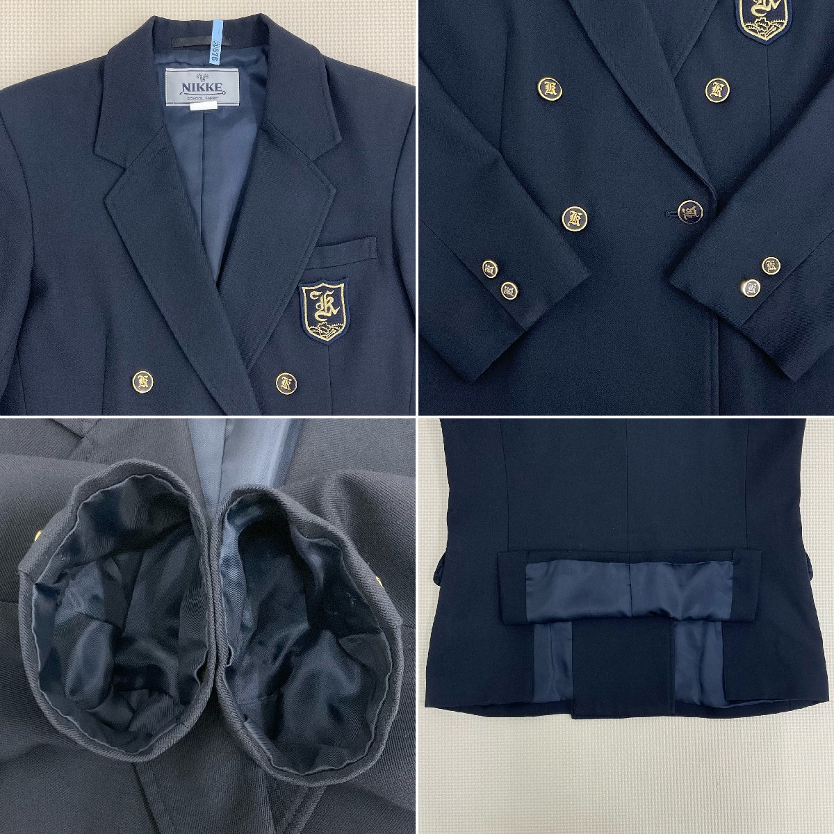 U243/S1010(中古)東京都 共栄学園中学・高校 女子制服6点 /3/M U243/S1010(中古)東京都 共栄学園中学・高校 女子制服6点 /3/M