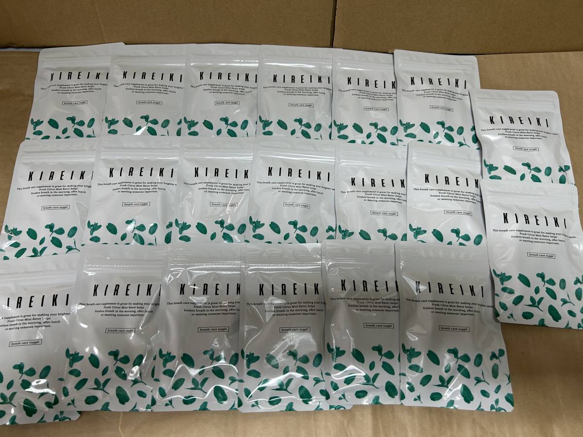 KIREIKI(キレイキ)　２０袋　タブレット　ブレスケアサプリ　通常１２０００円　植物エキス　乳酸菌　植物成分３５種類以上配合　_画像1
