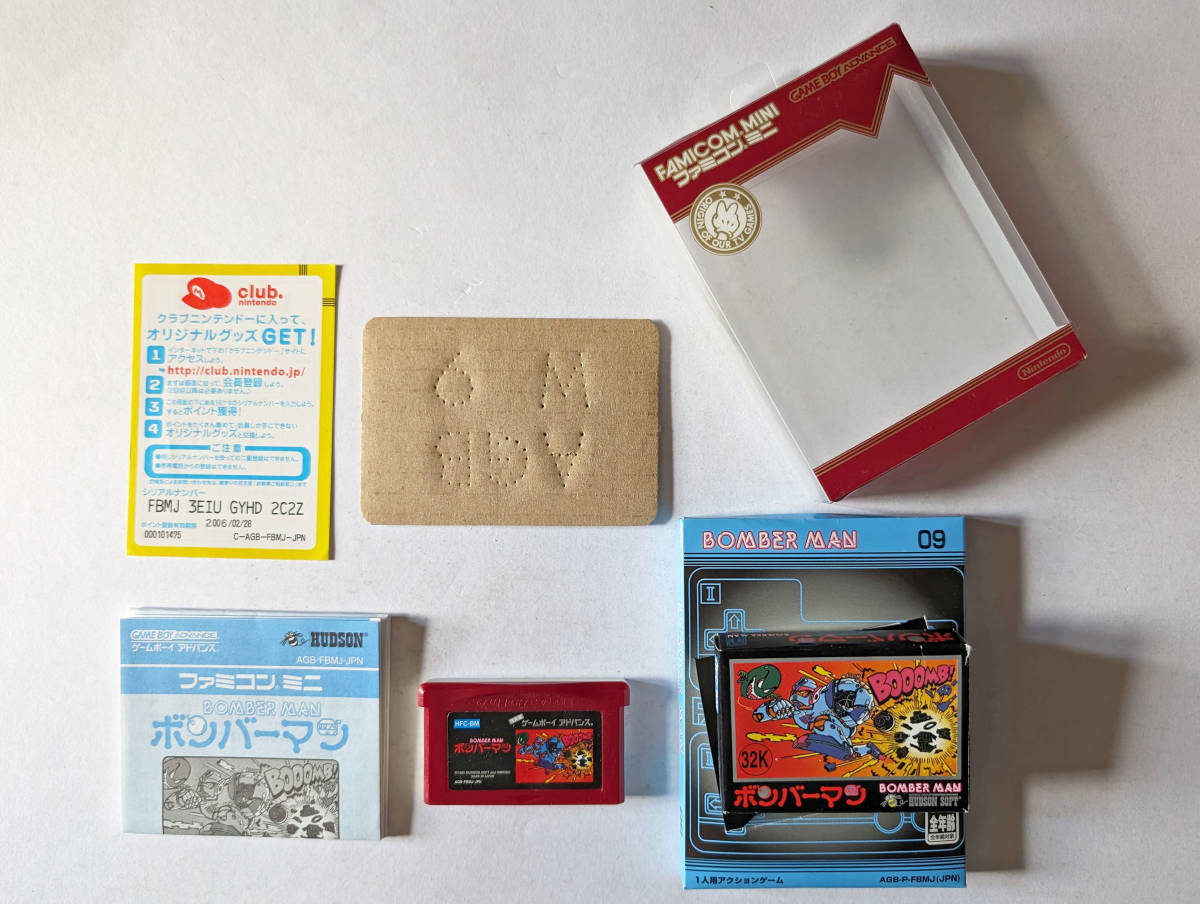GBA ボンバーマン ファミコンミニ　ゲームボーイアドバンス Bomberman Famicom Mini Gameboy Advance_画像1