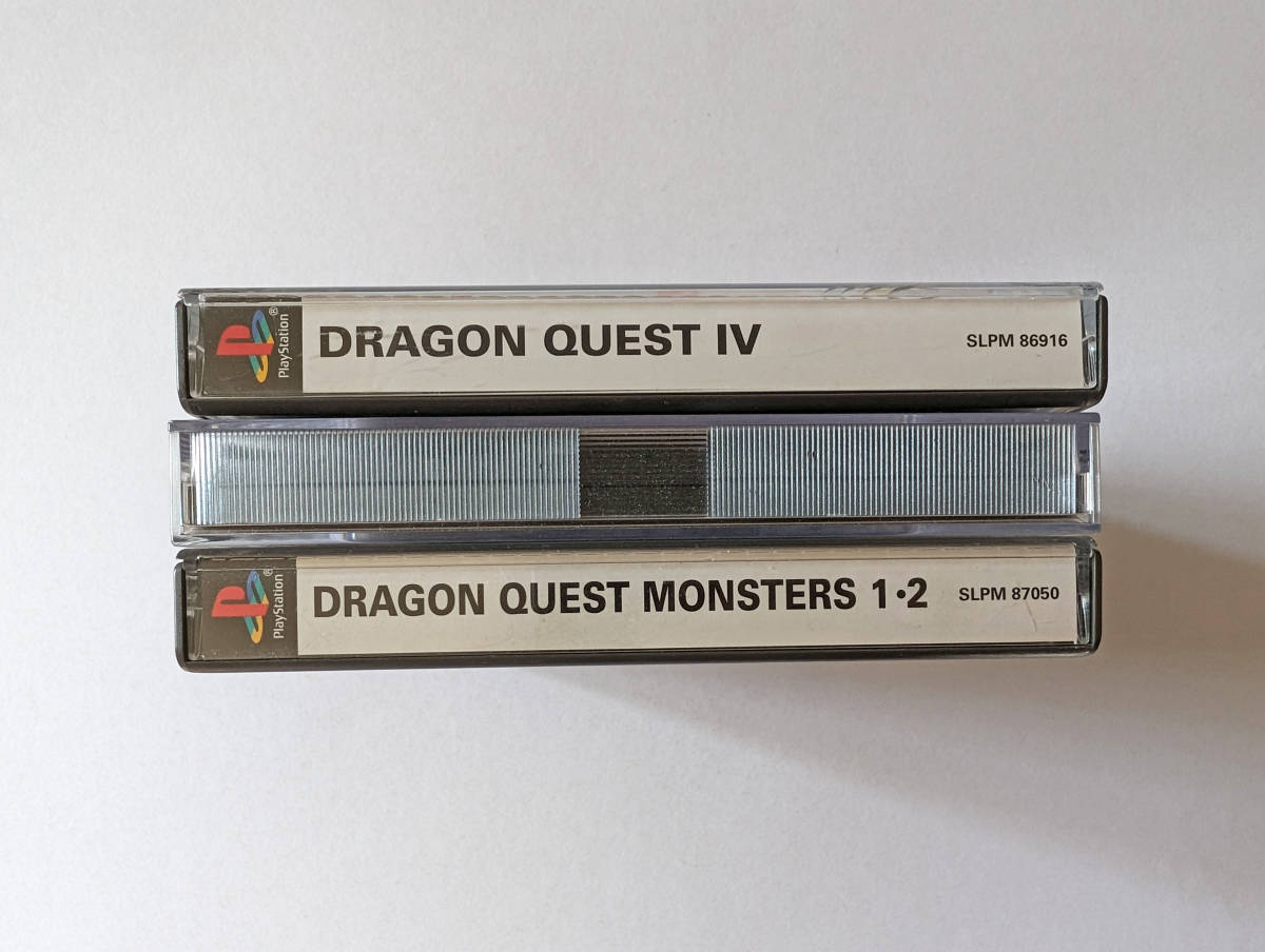 PS1 ドラゴンクエスト 4 7 モンスターズ 1 2 帯あり　プレステ プレイステーション Dragon Quest Monsters Playstation_画像5