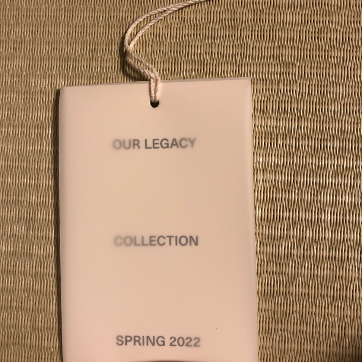 OUR LEGACY サブトート ショルダー バッグ 黒 クロコ柄 アワー OUR LEGACY サブトート ショルダー バッグ 黒 クロコ柄 アワー