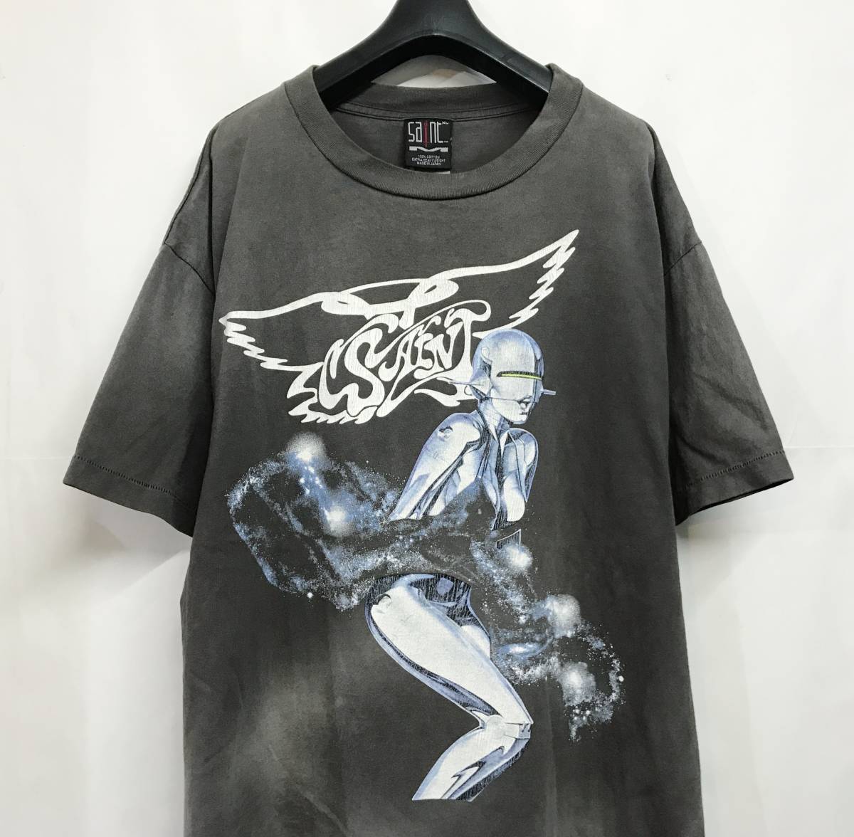 XLサイズ◆SAINT Mxxxxxx セントマイケル x SORAYAMA (空山基) Tシャツ_画像2