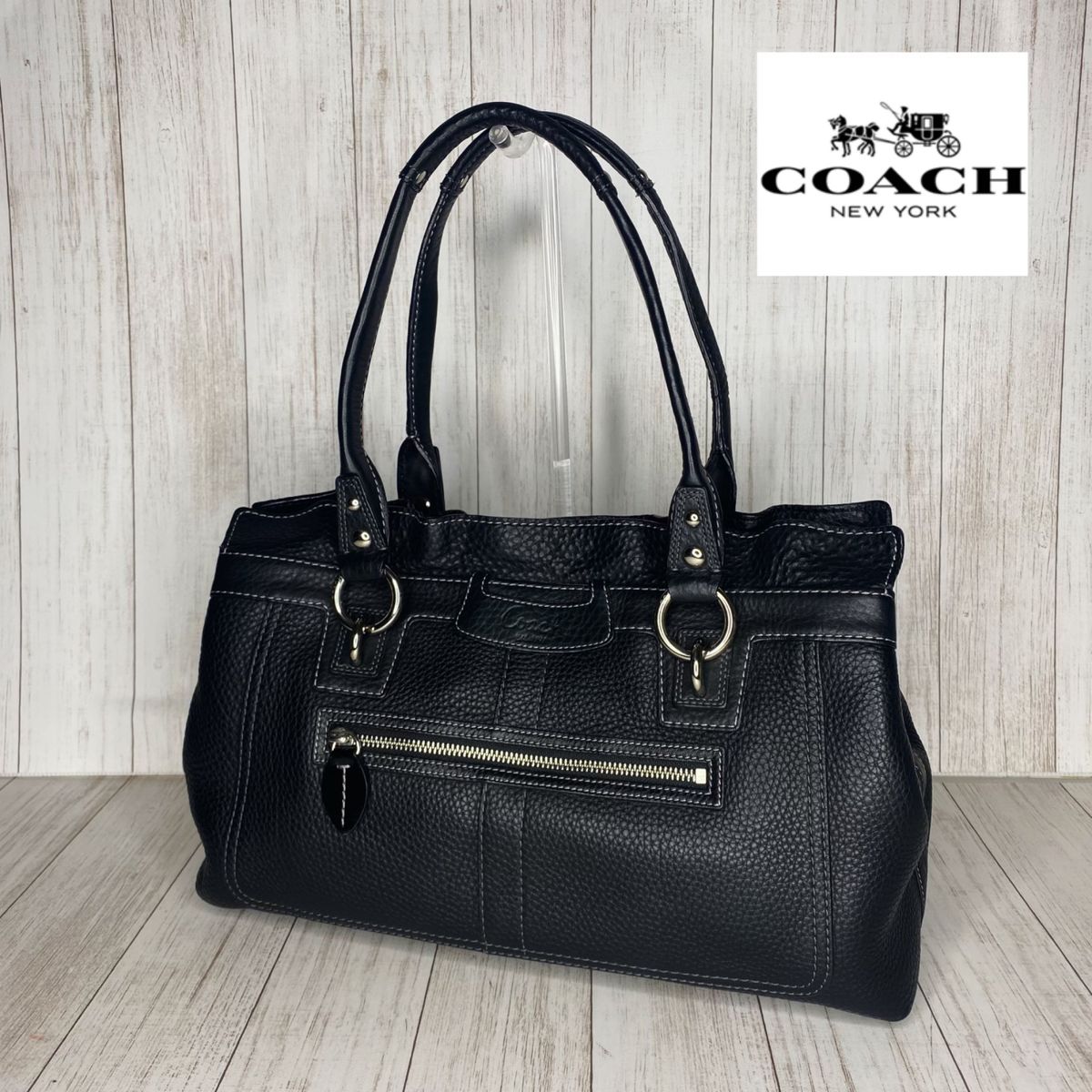 COACH コーチ レザー トートバッグ ハンドバッグ|Yahoo!フリマ(旧