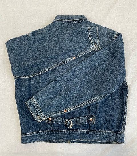 90's 1997 香港製 リーバイス LEVI'S デニムジャケット 71506-XX 大戦モデル 1st ファースト 復刻 サイズ36 [kn-0223]の画像7