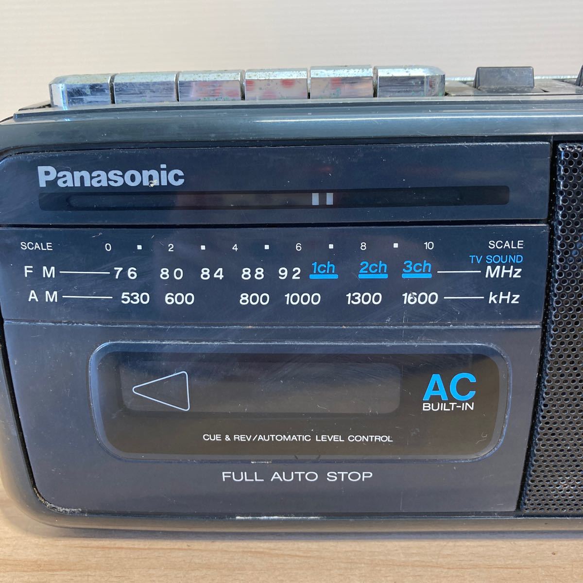 1円スタート パナソニック Panasonic ラジオカセットレコーダー RX-M50 ラジカセ AM/FM レトロ (8-1)の画像2