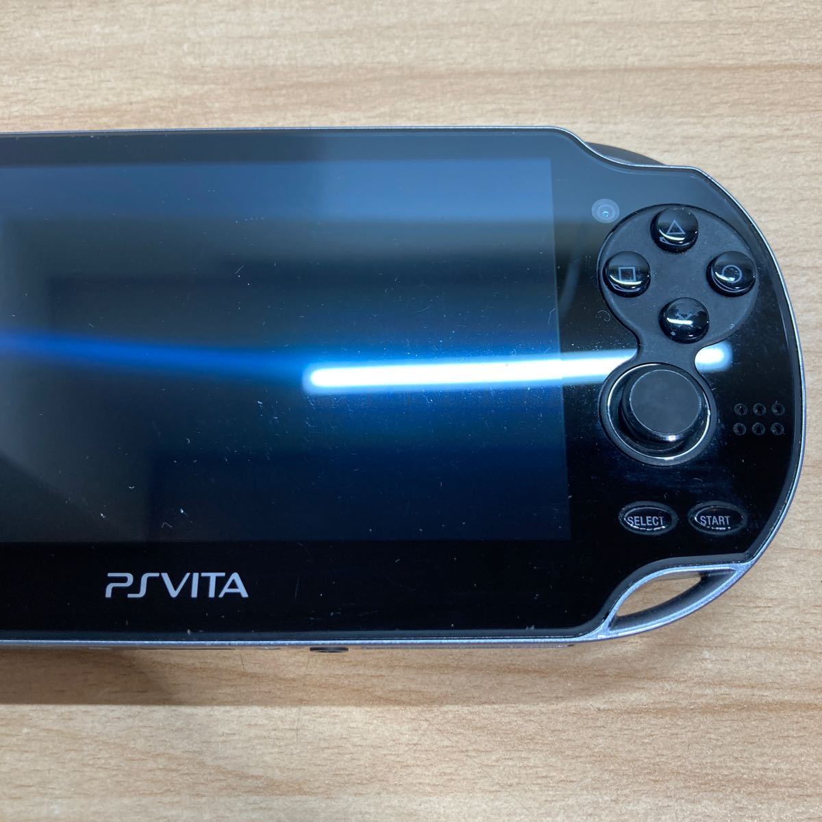PS Vita PCH-1100 本体 PlayStationVitaソニー SONY + ファイナルファンタジーX/10 カードのみ (4-2)_画像3