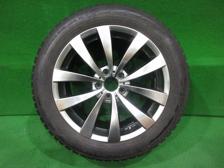 美品★MOTEC/モーテック 19インチ アルミ 19×9J +48 120-5穴 7分山★NOKIAN/255/50R19 107R XL スタッドレス 4本[BMW 等に]_画像3