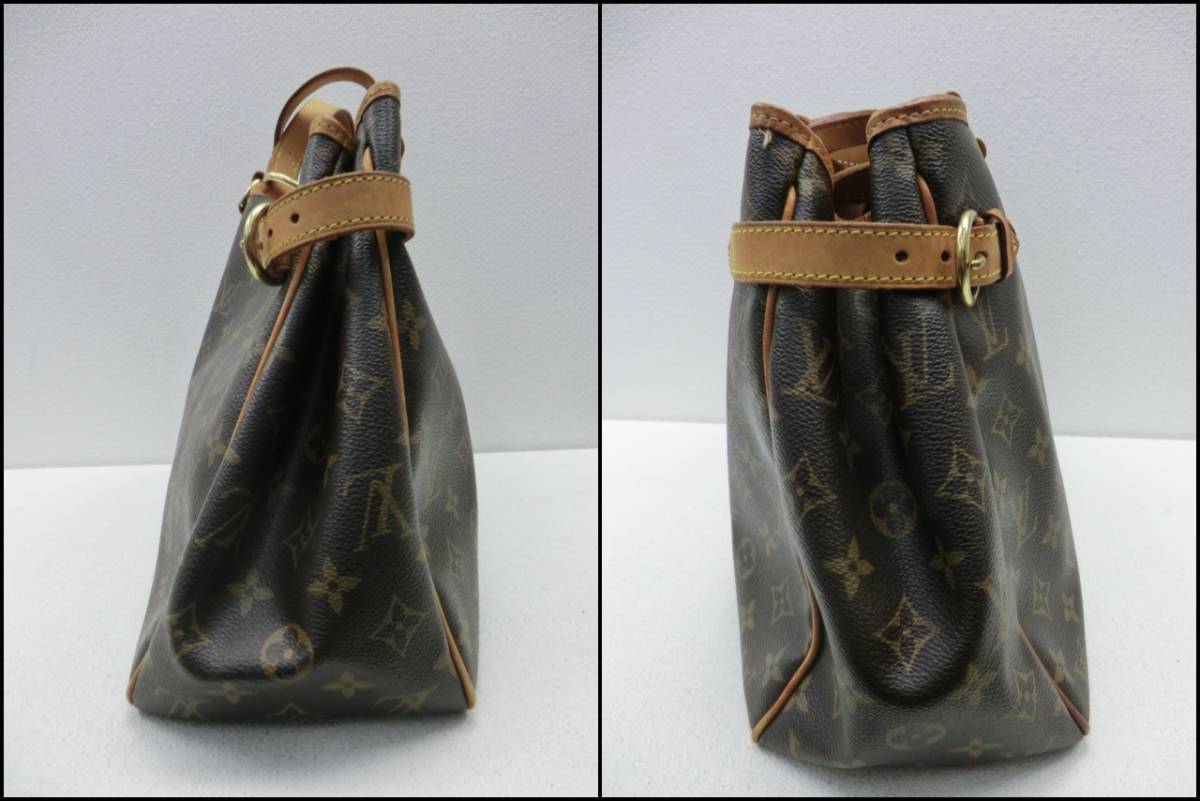 mo/553132/2311/ルイヴィトン　LOUIS VUITTON　モノグラム　バティニョール オリゾンタル トートバッグ/ブラウン_画像3