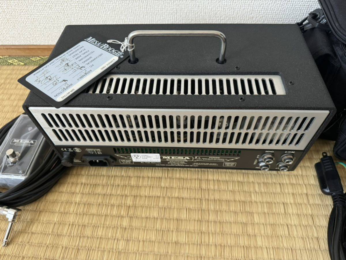 美品 Mesa Boogie Mini Rectifier 25w ヘッドアンプ メサブギー ミニレクチ レクチファイア　_画像6