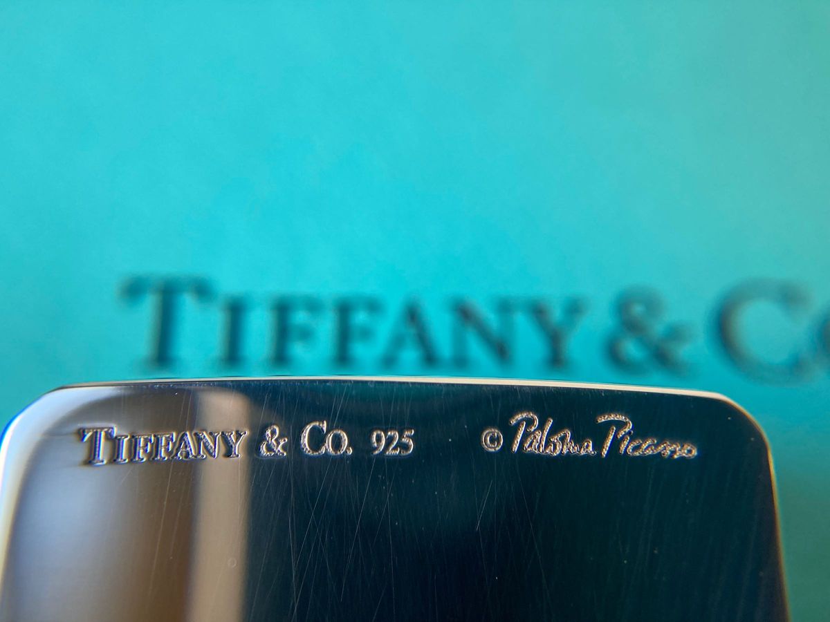 Tiffany&co ティファニー グルーブド ローラータイプ シルバー Tiffany&co ティファニー グルーブド ローラータイプ シルバー