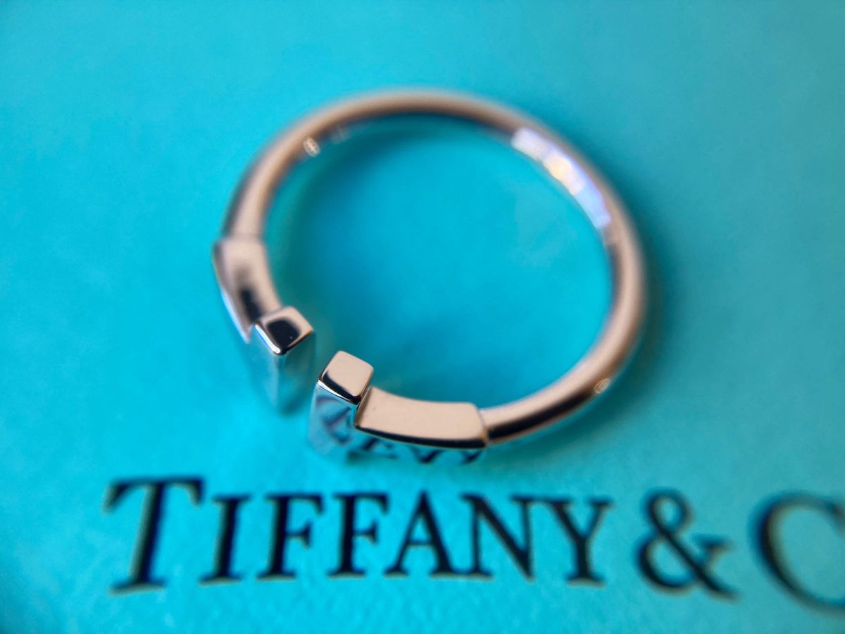 Tiffany＆co ティファニー　Tワイヤー　コレクション　約9号　ホワイトゴールド　リング　Au750 Yahoo!フリマ（旧） 1