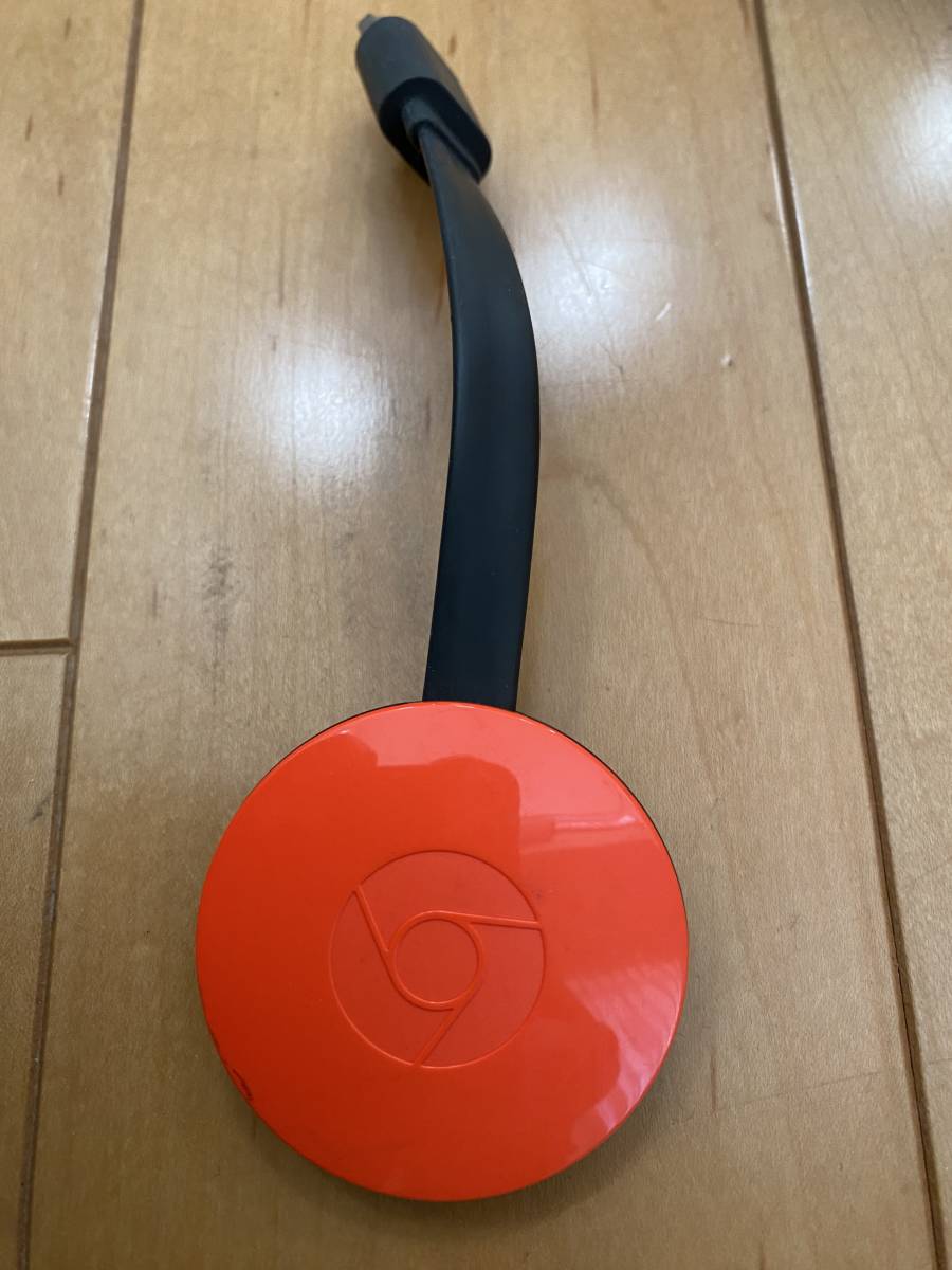 Google Chromecast グーグルクロームキャスト 第２世代 NC2-6A5 正常動作確認済み　定形外発送（１４０円）対応_画像1