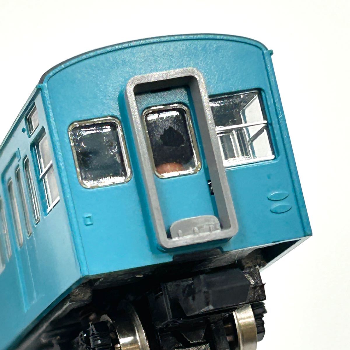 ◆ TOMIX 2394 モ102 Nゲージ スカイブルー TOMY JAPAN　動作未確認 中古現状品 ◆ 鉄道模型 電車 コレクション【4209G】_画像5