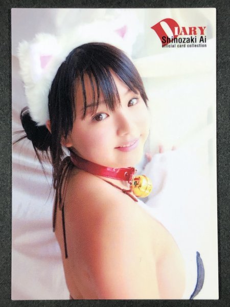 篠崎 愛　さくら堂 2009　DIARY　09　グラビア アイドル トレカ トレーディングカード_画像2