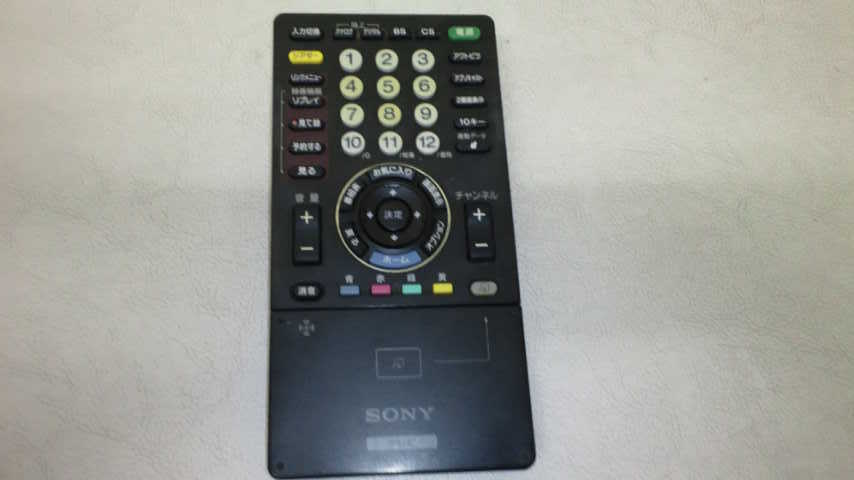 SONY TV用 リモコン RMF-JD006 通電可 ジャンク品_画像1