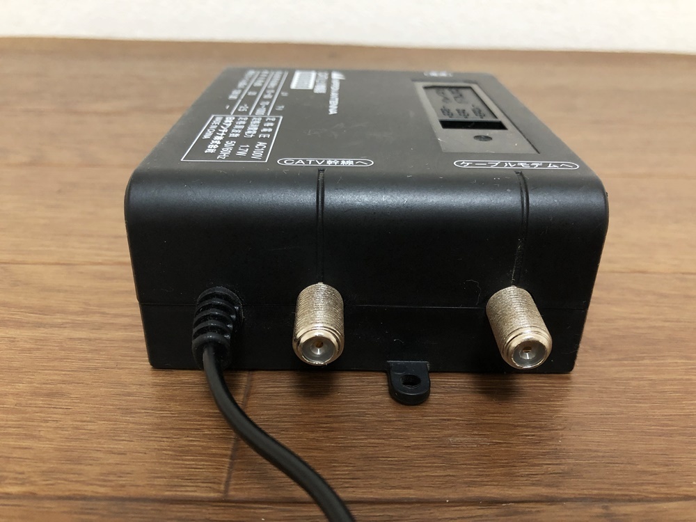 日本アンテナ卓上型CATV上りブースターNDBU60B 上り帯域10 日本アンテナ卓上型CATV上りブースターNDBU60B 上り帯域10