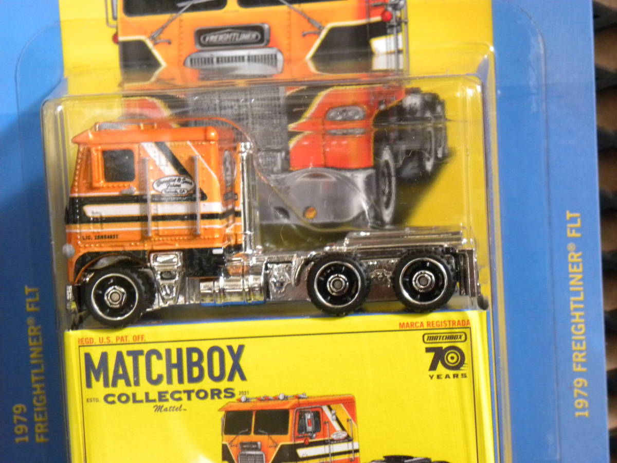 即決☆☆MB 1979 FREIGHTLINER FLT トレーラーヘッド　マッチボックス MATCHBOX　定形外発送可能_画像2