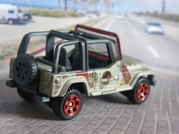 即決☆☆ルース MB '93 JEEP WRANGLER ジープ　ラングラー JURASSIC WORLD MATCHBOX マッチボックス_画像3