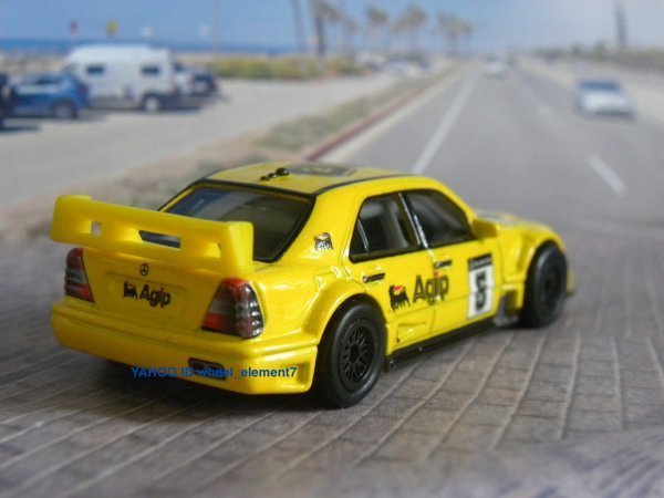 即決☆☆'94 AMG メルセデス W202 C-クラス DTM ツーリングカー RACE DAY カーカルチャー レース デー HKC62　プレミアムモデル HOT WHEELS_画像8