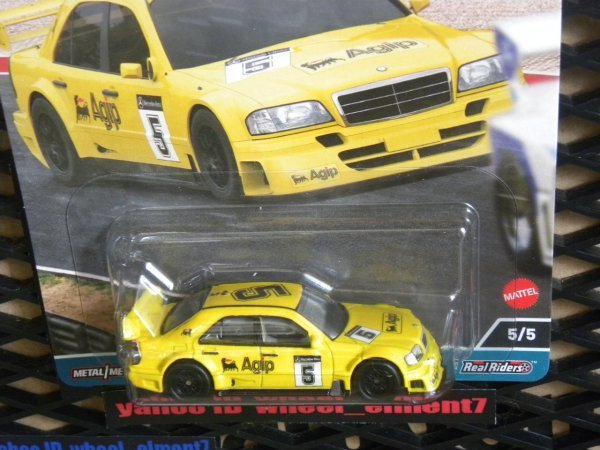 即決☆☆'94 AMG メルセデス W202 C-クラス DTM ツーリングカー RACE DAY カーカルチャー レース デー HKC62　プレミアムモデル HOT WHEELS_画像1