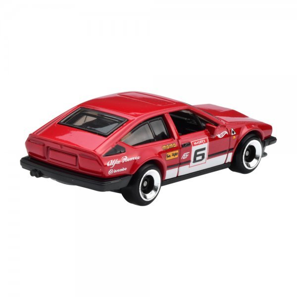 即決☆☆ALFA ROMEO GTV6 3.0 アルファロメオ　アルフェッタRETRO RACERS　 HNK17 　ホットウィール 　ベーシックカー　Hot Wheels☆_画像3