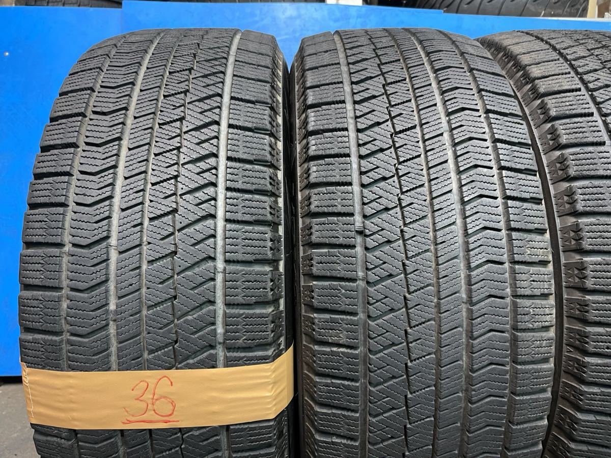 225/55R18 ブリヂストン BLIZZAK VRX2 4本セットを2017年製_画像2