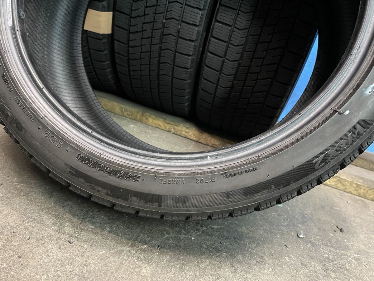 235/40R18 BRIDGESTONE BLIZZAK VRX2 4本セットを2019年製_画像9