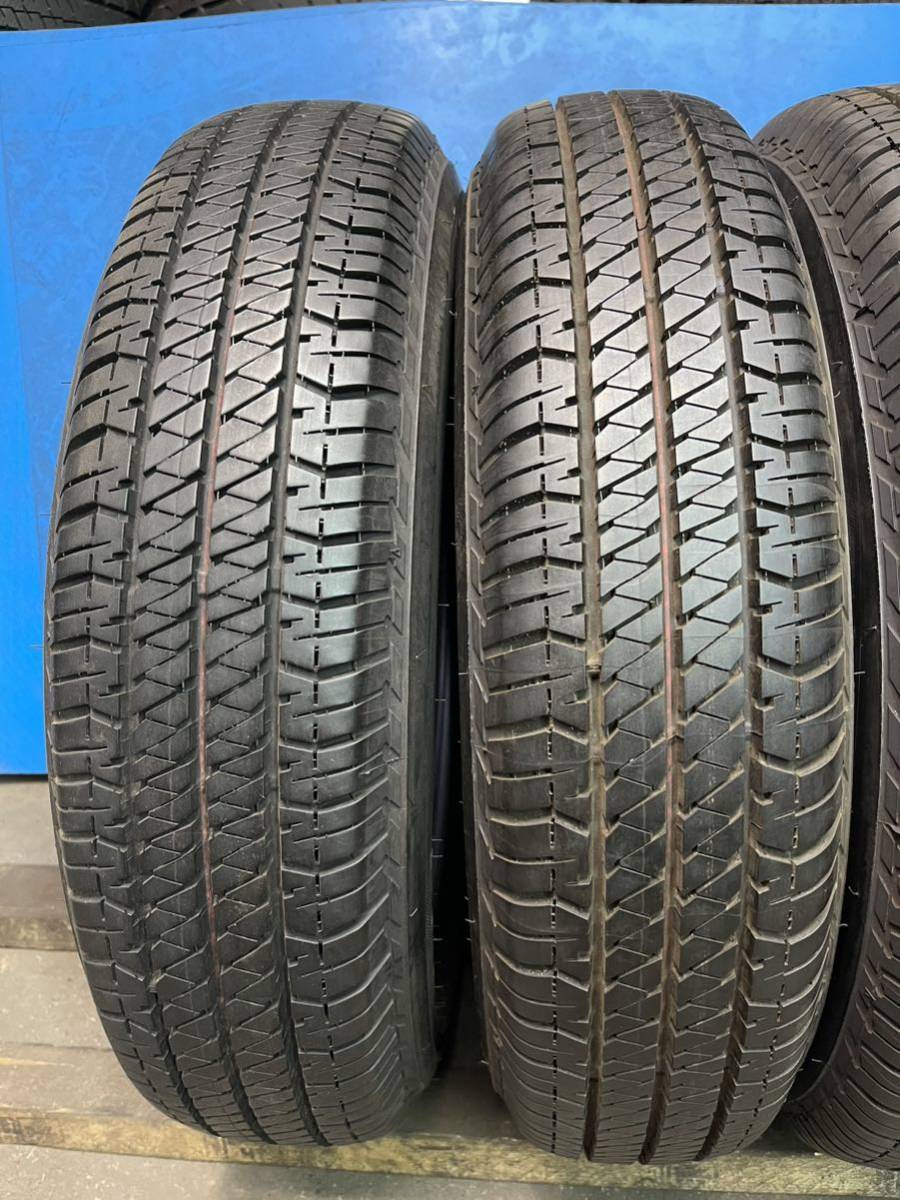 175/80R16 ブリヂストン DUELER H/T 4本セットをバリ山 ジムニーの画像3