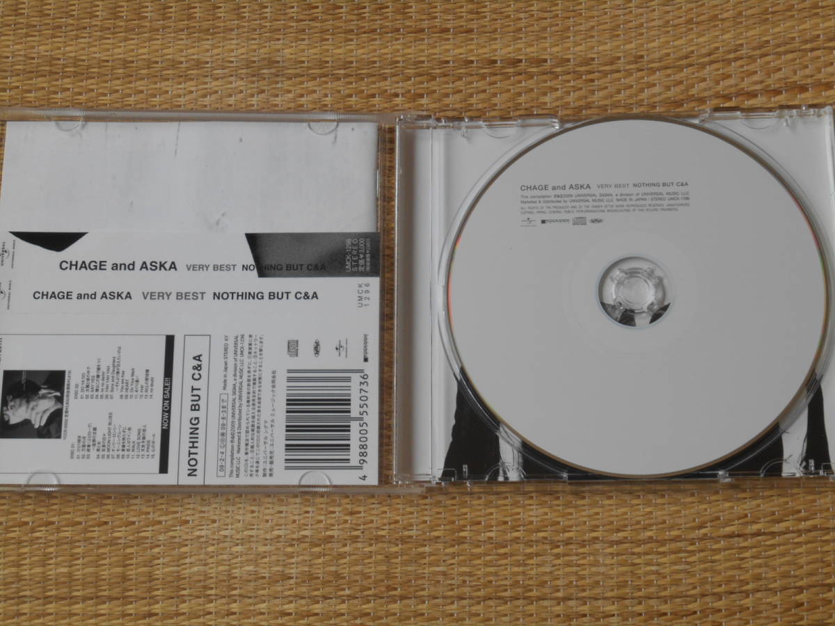 ◎CD CHAGE and ASKA VERY BEST NOTHING BUT C&A_画像2