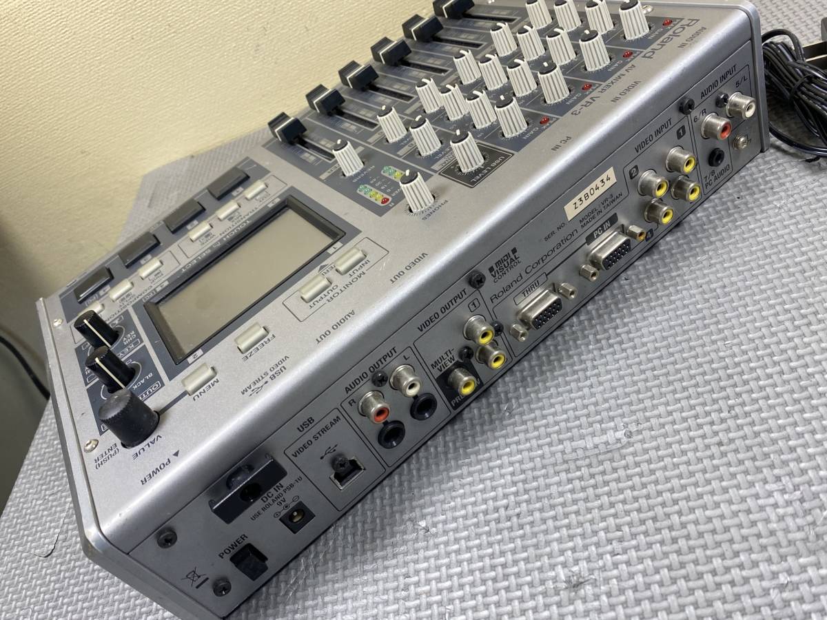 1123 ROLAND VR-3 ローランド AVミキサー ビデオ・スイッチャー_画像2