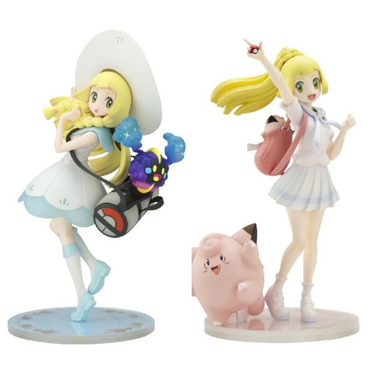 ポケモンセンター リーリエ フィギュア 2セット 未開封 新品 ポケモンセンター リーリエ フィギュア 2セット 未開封 新品