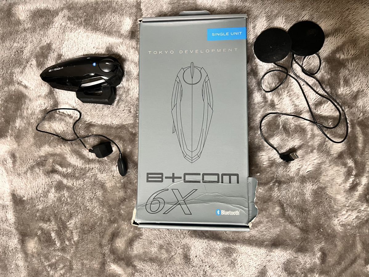 SYGM HOUSE B＋COM 6X ビーコム 6X Bluetooth シングルユニット インカム _画像1