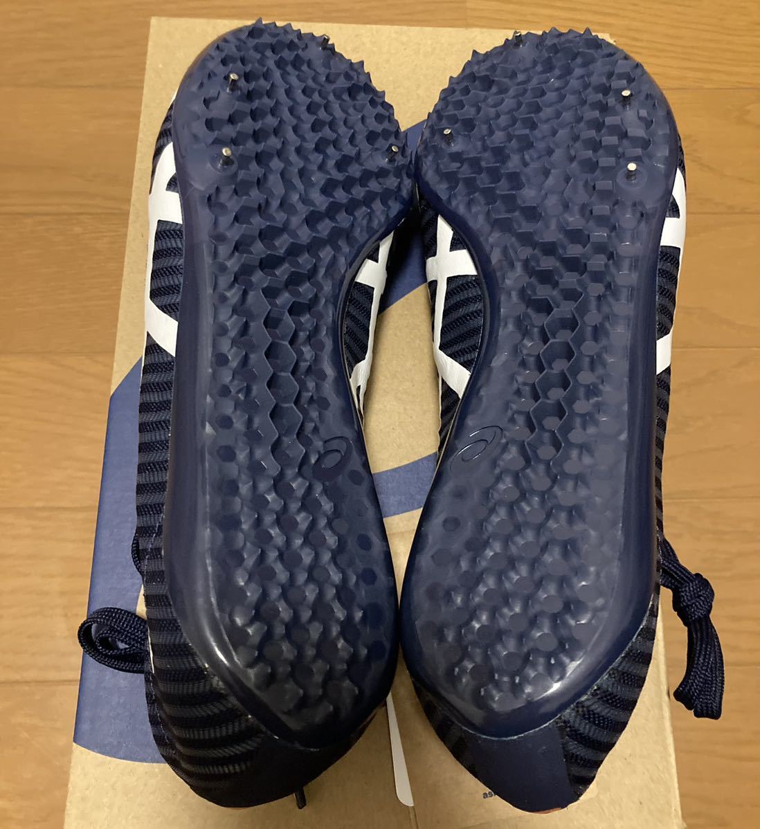 新品未使用タグ付き asics 25.0cm ジェットスプリント 2 JETSPRINT 2 アシックス 短距離 100 200 400 陸上競技 シューズ袋欠品の画像3