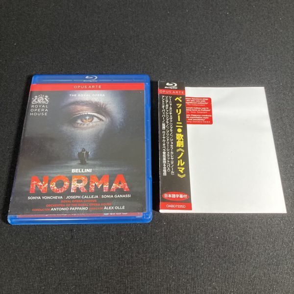 Blu-ray Disc ベッリーニ：歌劇 ノルマ ブルーレイ クラシック オペラ wdv72