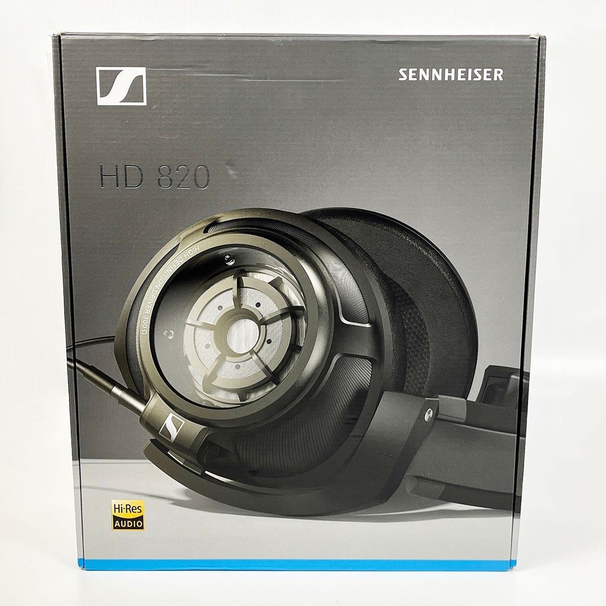 SENNHEISER ゼンハイザー HD820 密閉型ヘッドホン 有線 ブラック◆動作確認済み [N6988]_画像9