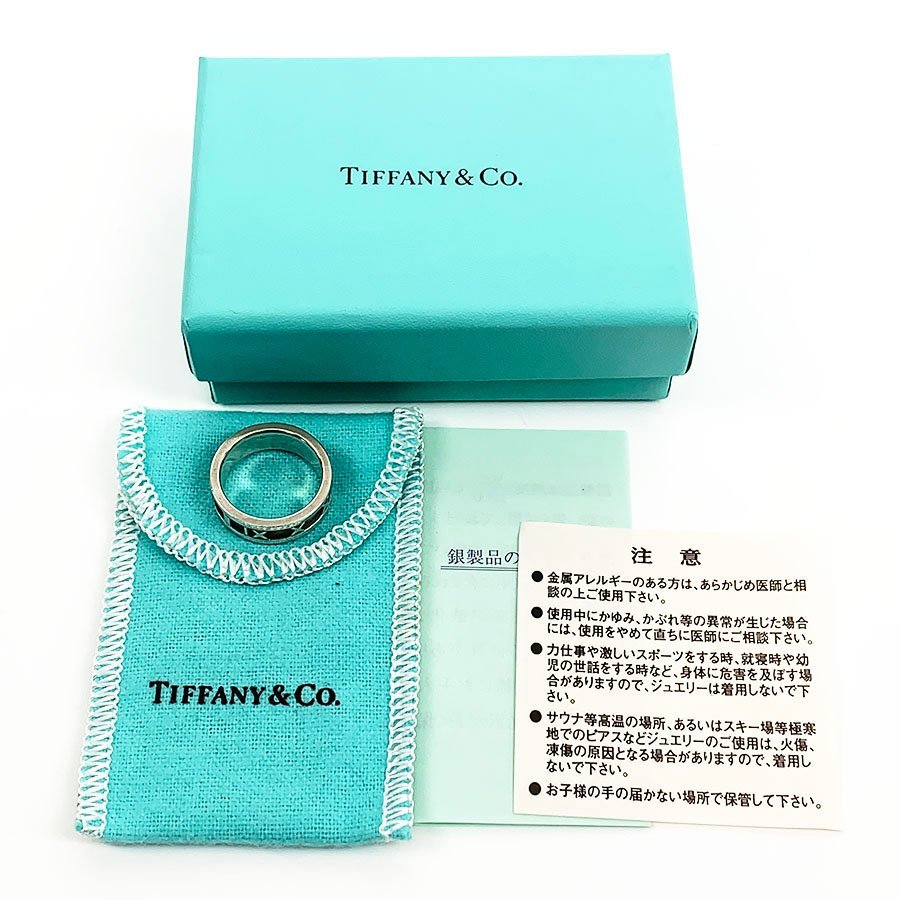 TIFFANY＆Co. ティファニー アトラス リング 925 シルバー 10号 [U11105]_画像2