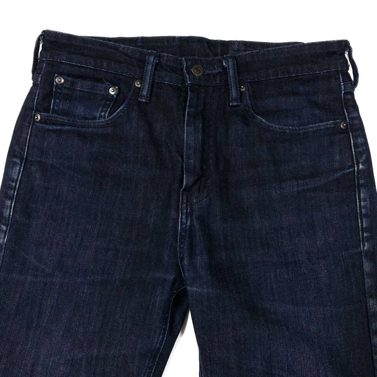 Levi’s(リーバイス)522デニムパンツ ストレッチジーンズ メンズW30 濃紺系ブルーデニム_画像4