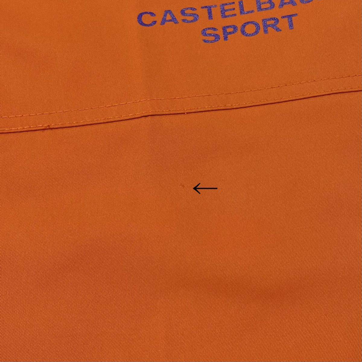 CASTELBAJAC(カステルバジャック)ゴルフパンツ ボトムス ストレッチ性 プリントロゴ メンズ50 オレンジ系_画像10