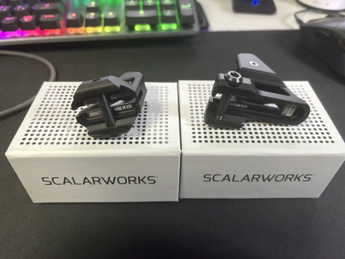 実物 ≪SCALARWORKS≫ PEAK/01 Fixed Iron Sights フロント/リア 実物 ≪SCALARWORKS≫ PEAK/01 Fixed Iron Sights フロント/リア