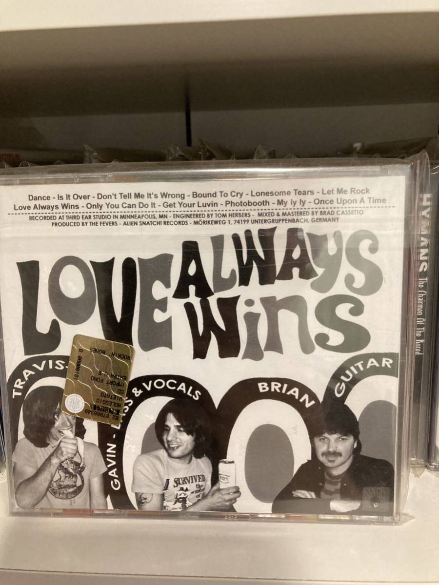 The Fevers 「Love Always Wins 」CD punk pop power pop garage yum yums kurt baker rock tina nikki corvettes_画像2