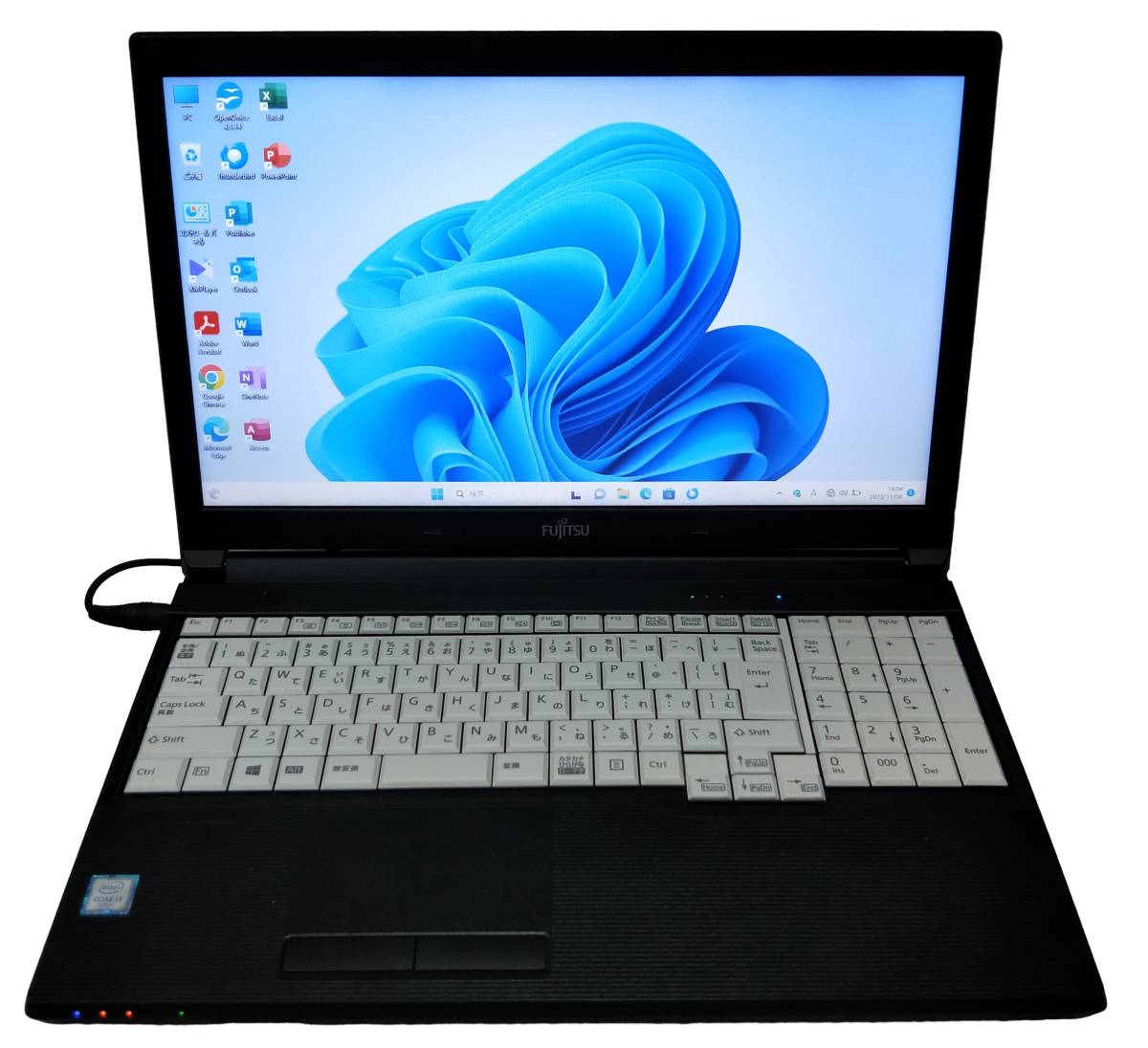 ★【驚速 FUJITSU A576/S i3-6100U 2.30GHz x4+8GB+SSD240GB 15.6インチノートPC】Win11+Office2021 Pro/HDMI/USB3.0■D110855の画像1