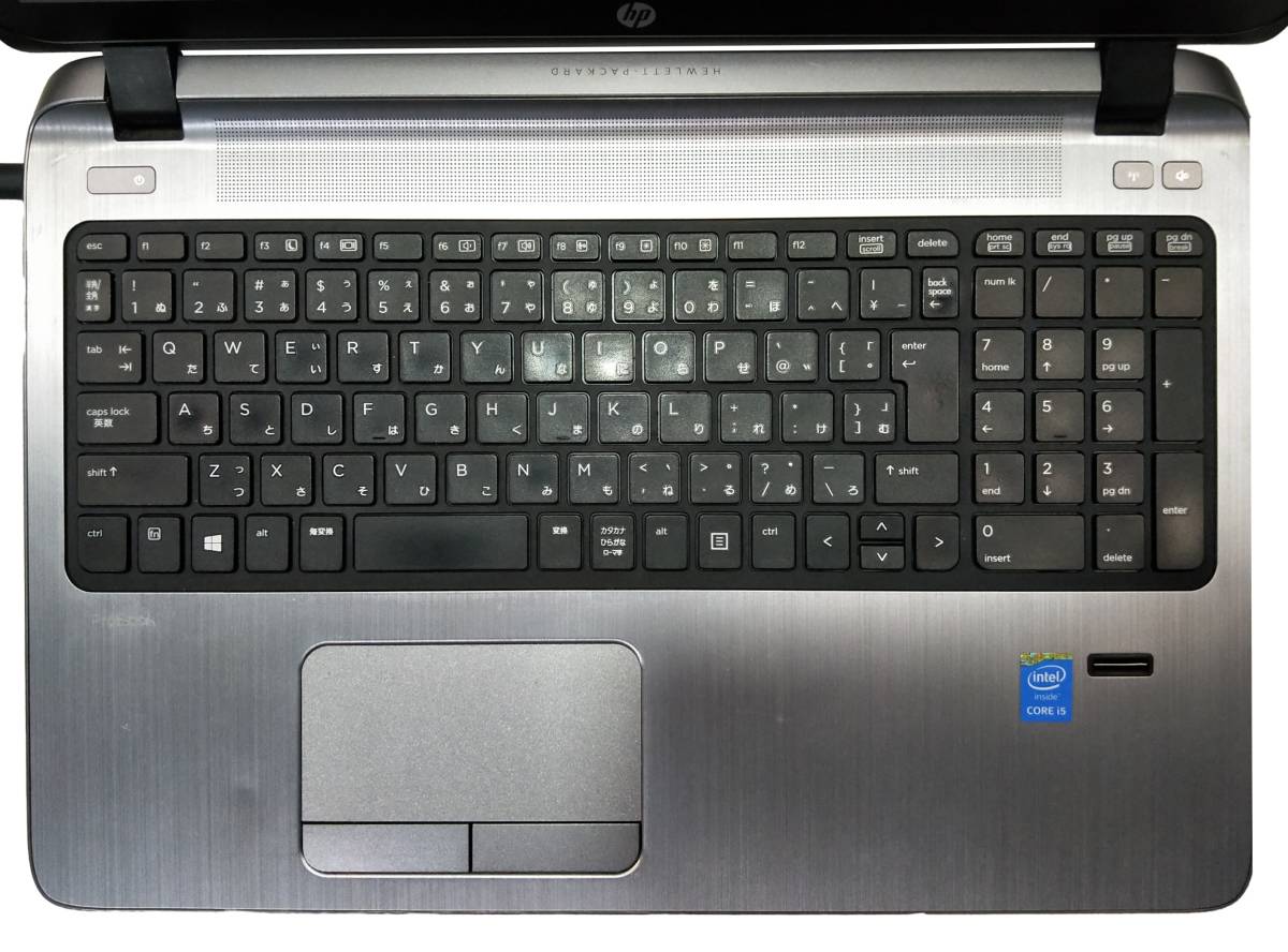 ★【驚速 HP Pro Book 450 G2 i5-5200U 2.20GHz x4+4GB+SSD120GB 15.6インチノートPC】Win11+Office2021 /HDMI/WEBカメラ■D111119_画像2