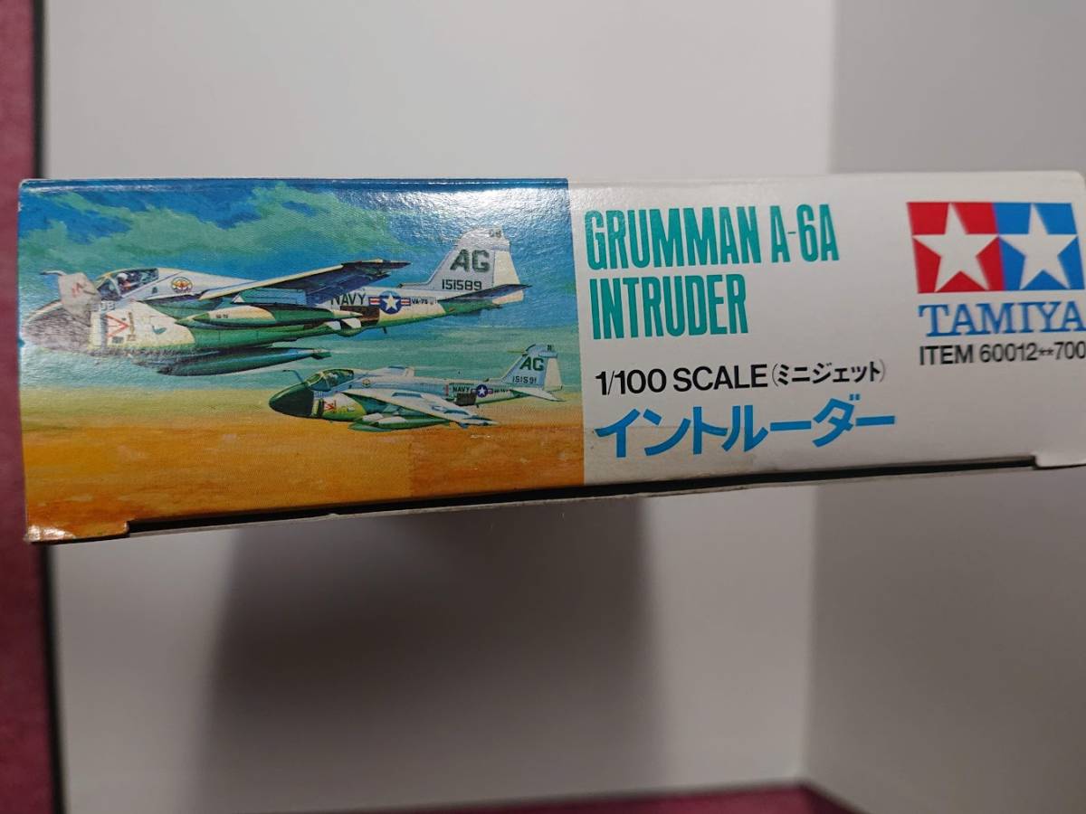 【未組立】1/100 TAMIYAミニジェット機シリーズ A-6A イントルーダー /A-6A INTRUDER_画像6