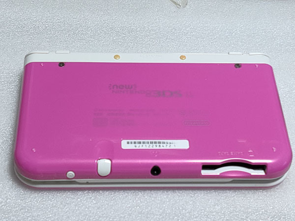 ●レア NEW ニンテンドー 3DS LL ピンク×ホワイト 本体のみ 下画面IPS NINTENDO ピンク × ホワイト NEWニンテンドー3DS●_画像3